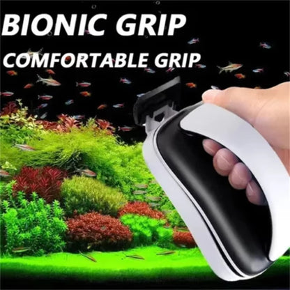 Aquarium Glass Fish Tank Algae Scraper Cleaner Strong Magnetic Floating Brush